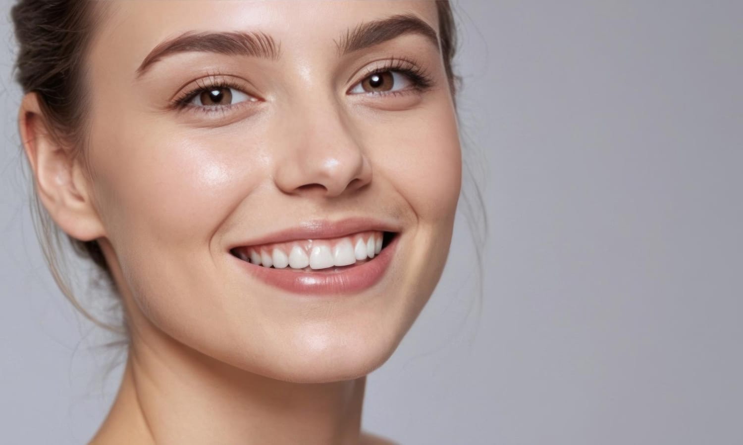 Smiling confident woman