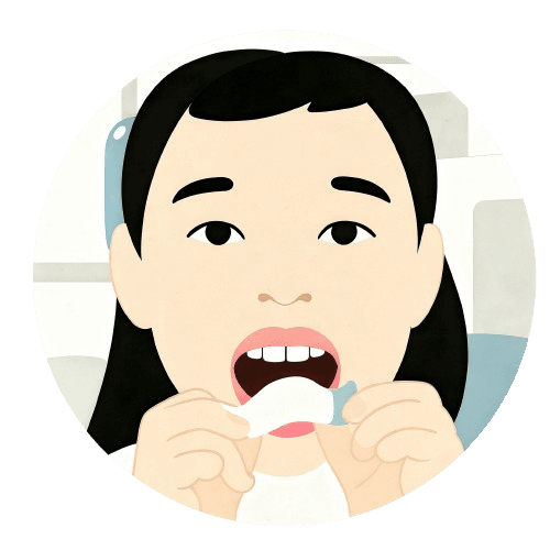 Invisalign Palate Expander Patient Depiction