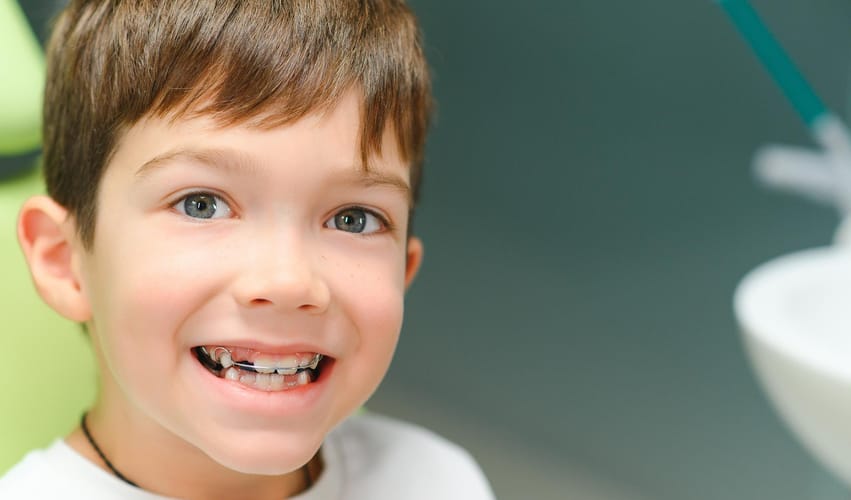 Young Boy With Orthodontic Appliance(1)